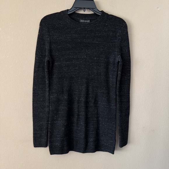 NWT Banana Republic Marino Wool Blend Crewneck Sweater Size S - Picture 2 of 7